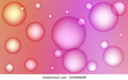 Multicolor drop geometric pattern. Design for cover page, poster, banner of websites. Bright Gradient Color Vector illustration