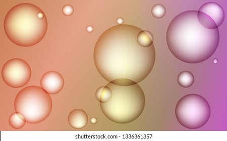 Multicolor drop geometric pattern. Design for cover page, poster, banner of websites. Bright Gradient Color Vector illustration