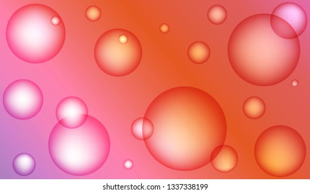 Multicolor drop geometric pattern. Design for cover page, poster, banner of websites. Bright Gradient Color Vector illustration