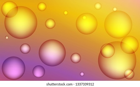 Multicolor drop geometric pattern. Design for cover page, poster, banner of websites. Bright Gradient Color Vector illustration