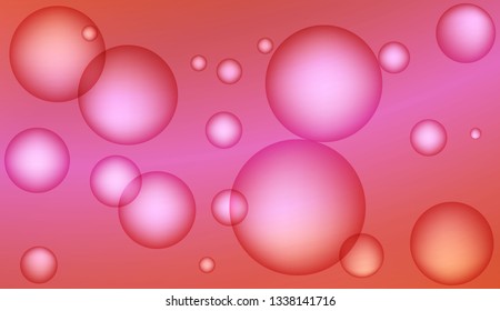 Multicolor drop geometric pattern. Design for cover page, poster, banner of websites. Bright Gradient Color Vector illustration