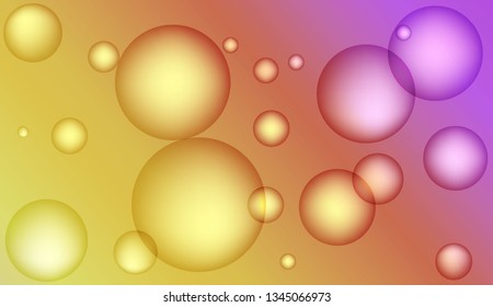 Multicolor drop geometric pattern. Design for cover page, poster, banner of websites. Bright Gradient Color Vector illustration