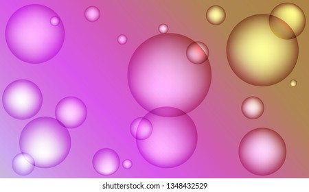 Multicolor drop geometric pattern. Design for cover page, poster, banner of websites. Bright Gradient Color Vector illustration