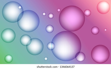 Multicolor drop geometric pattern. For futuristic ad, booklets. Vector illustration