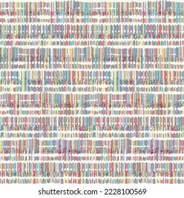 Multicolor Moiré Effect Textured Striped Pattern