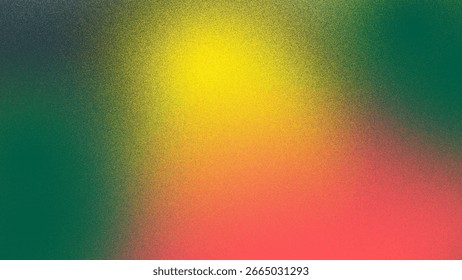 Diseño de fondo de póster de textura de ruido de fondo granulado colorido elegante multicolor.