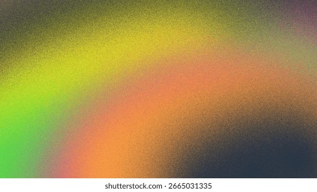 Diseño de fondo de póster de textura de ruido de fondo granulado colorido elegante multicolor.