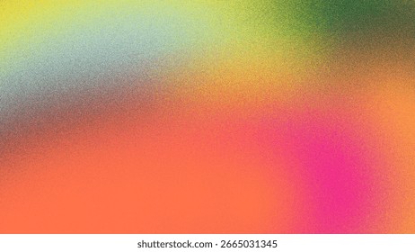 Multicolor elegante colorido granulado fundo ruído textura cartaz de fundo design.