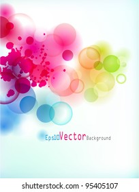  multicolor eps10 vector background