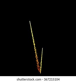 Multicolor Festive Firework Salute Burst 