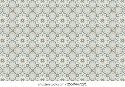 Multicolor floral fabric design pattern