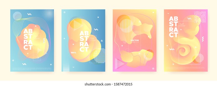 Multicolor Fluid Waves. Blue Memphis Brochure. Dynamic Gradient. Contemporary Pattern. Pastel Liquid Waves. Pink Memphis Texture. Orange Dynamic Poster. Abstract 3d Background. Pastel Flow Waves.