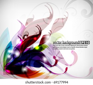 multicolor foliage design