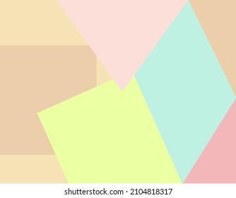 fondo geométrico multicolor. Mosaico geométrico, fondo abstracto para papel.