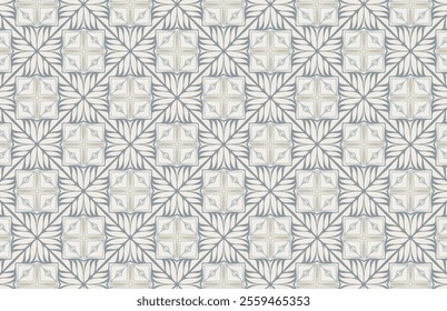 Multicolor geometric decorative seamless pattern
