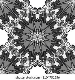 Multicolor geometric fantasy seamless vector illustration. For fashion Design Templates, Wallpaper.