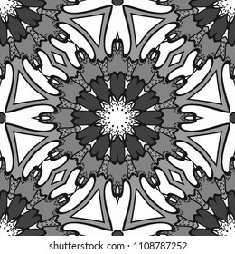Multicolor geometric fantasy seamless vector illustration. For fashion Design Templates, Wallpaper.