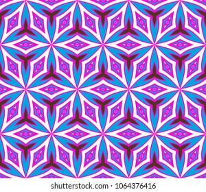 Multicolor geometric floral vector illustration. For Business Design Templates, Floral Wallpaper.