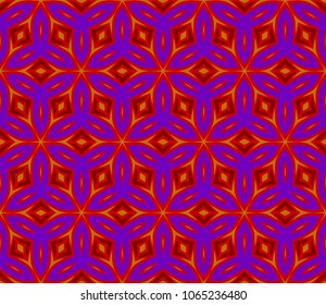 Multicolor geometric floral vector illustration. For Business Design Templates, Floral Wallpaper.
