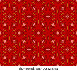 Multicolor geometric floral vector illustration. For Business Design Templates, Floral Wallpaper.