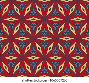 Multicolor geometric floral vector illustration. For Business Design Templates, Floral Wallpaper.