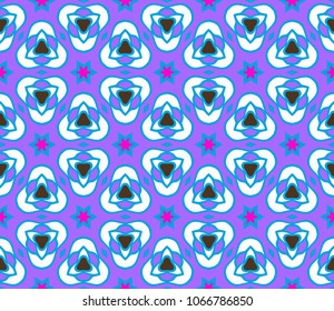 Multicolor geometric floral vector illustration. For Business Design Templates, Floral Wallpaper.