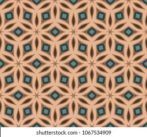 Multicolor geometric floral vector illustration. For Business Design Templates, Floral Wallpaper.