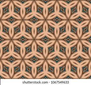 Multicolor geometric floral vector illustration. For Business Design Templates, Floral Wallpaper.