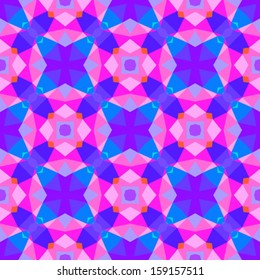 Multicolor geometric pattern in bright color. Vector seamless texture for web, print, wallpaper, home decor, textile, Christmas gift wrapping paper, spring summer fashion fabric, invitation background