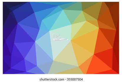 Multicolor geometric rumpled triangular low poly origami style gradient illustration graphic background. Vector polygonal design for your business. Rainbow, spectrum image. Multicolor geometric rumpled triangular low poly origami style gradient illustration graphic background. Vector polygonal design for your business. Rainbow, spectrum image.