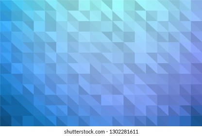 Multicolor geometric triangular low poly style. Gradient background. Vector polygonal design