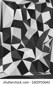 Multi-color geometric triangular low poly abstract background. Creative illustration in halftone style with gradient. Triangular pattern for your business design.