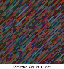 Multi-color geometric triangular low poly low poly style. Gradient background. Polygonal vector