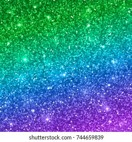Multicolor glitter background. Vector