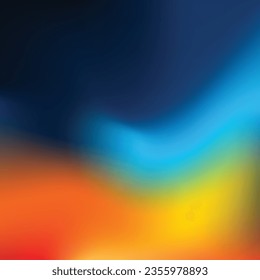 Multicolor gradient background. Blur pattern. Modern banner template design with space for your text. Vector illustration