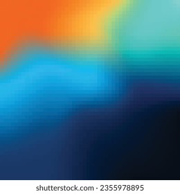 Multicolor gradient background. Blur pattern. Modern banner template design with space for your text. Vector illustration