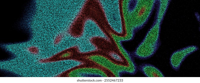 Multicolor gradient background created with spray paint in vector format. Abstract and artistic design, perfect for digital wallpaper and decorative purposes.