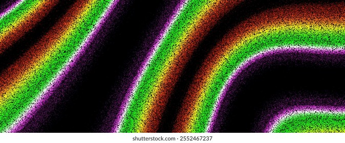 Multicolor gradient background created with spray paint in vector format. Abstract and artistic design, perfect for digital wallpaper and decorative purposes.