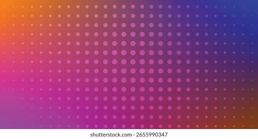 Plano de Fundo de Meio-Tom Gradiente Multicolorido