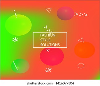 Multicolor gradient mesh. Unreal splash and spreading spot. Vector illustration invite. Red vector gradient mesh with soft acrylic transitions.