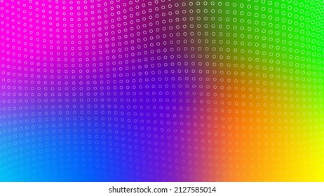 Multicolor Gradient Pattern. Vivid mosaic template. Information Technology Background. Trendy Computer Graphic 