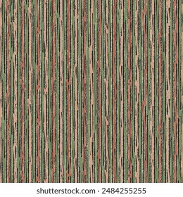 Multicolor Grain Broken Stripe Pattern