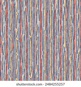 Multicolor Grain Broken Stripe Pattern