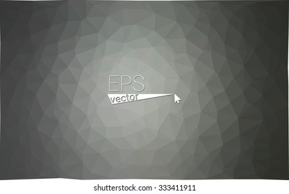 multicolor gray black white monochrome  geometric rumpled triangular low poly style gradient illustration graphic background. Vector polygonal design for your business.