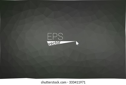 multicolor gray black white monochrome  geometric rumpled triangular low poly style gradient illustration graphic background. Vector polygonal design for your business.
