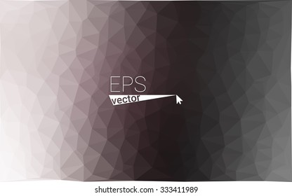 multicolor gray black white monochrome  geometric rumpled triangular low poly style gradient illustration graphic background. Vector polygonal design for your business.