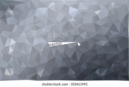 multicolor gray black white monochrome  geometric rumpled triangular low poly style gradient illustration graphic background. Vector polygonal design for your business.