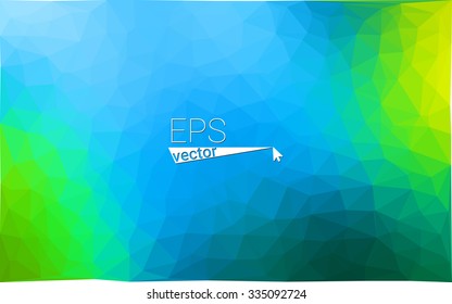 multicolor green, blue geometric rumpled triangular low poly style gradient illustration graphic background. Vector polygonal design for your business. multicolor green, blue geometric rumpled triangular low poly style gradient illustration graphic background. Vector polygonal design for your business.