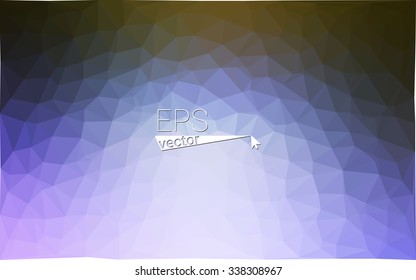 multicolor green, blue geometric rumpled triangular low poly origami style gradient illustration graphic background. Vector polygonal design for your business.