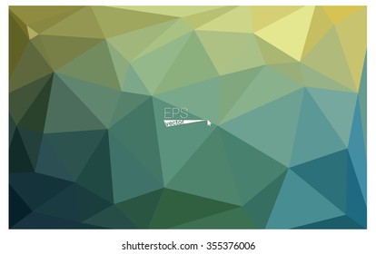Multicolor green, yellow, orange geometric rumpled triangular low poly origami style gradient illustration graphic background. Vector polygonal design for your business. Multicolor green, yellow, orange geometric rumpled triangular low poly origami style gradient illustration graphic background. Vector polygonal design for your business.